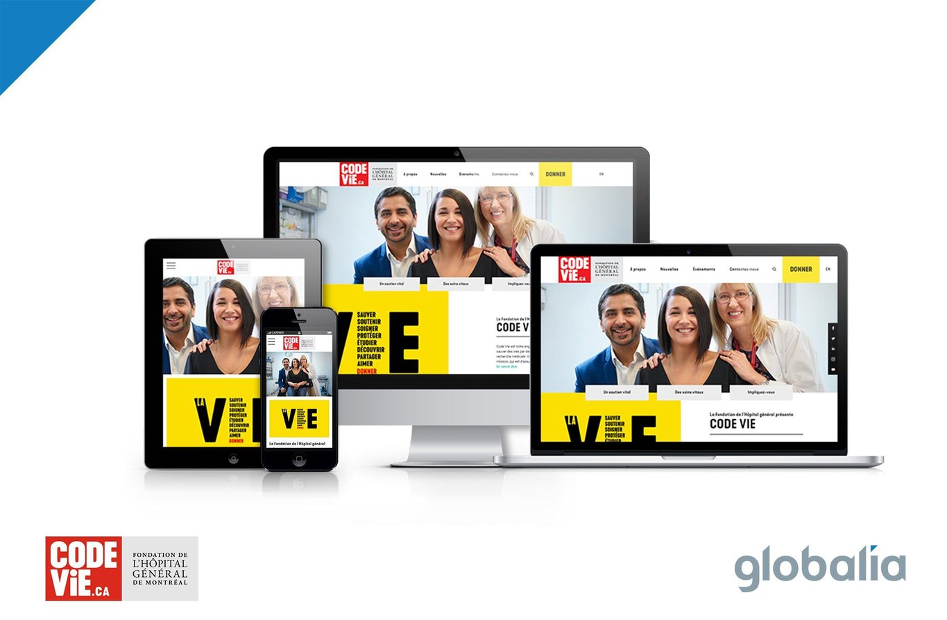 Nouveau site pour la Fondation de l’Hôpital Général de Montréal