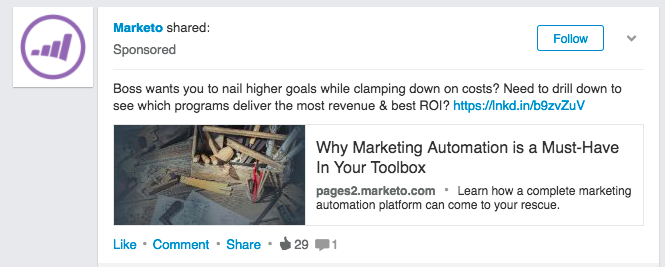 linkedin ads sponsored content linkedin ads sponsored content