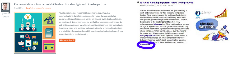 Bouton versus text pour vos appels à l'action Bouton versus text pour vos appels à l'action