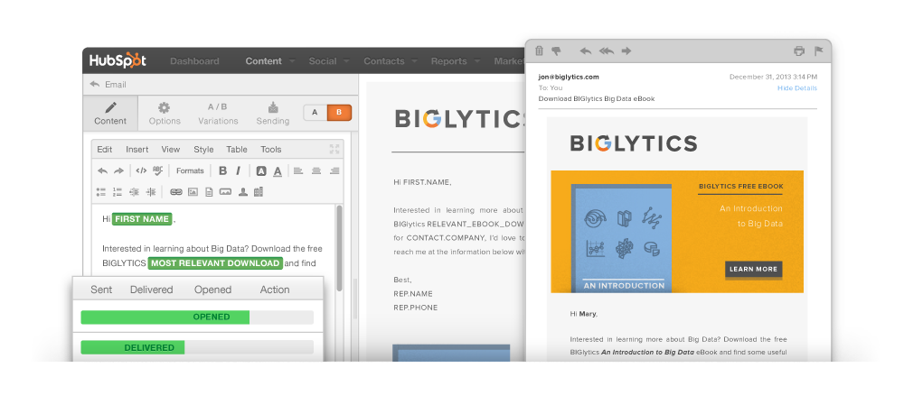 Marketing par courriel avec HubSpot
